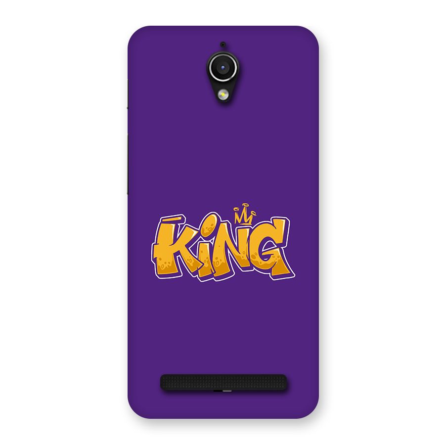 The Royal King Back Case for Zenfone Go