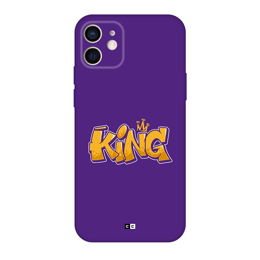 The Royal King Back Case for iPhone 12