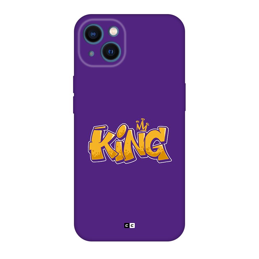 The Royal King Back Case for iPhone 13