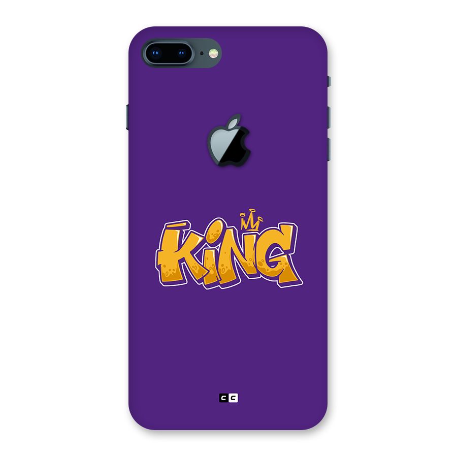 The Royal King Back Case for iPhone 7 Plus Apple Cut