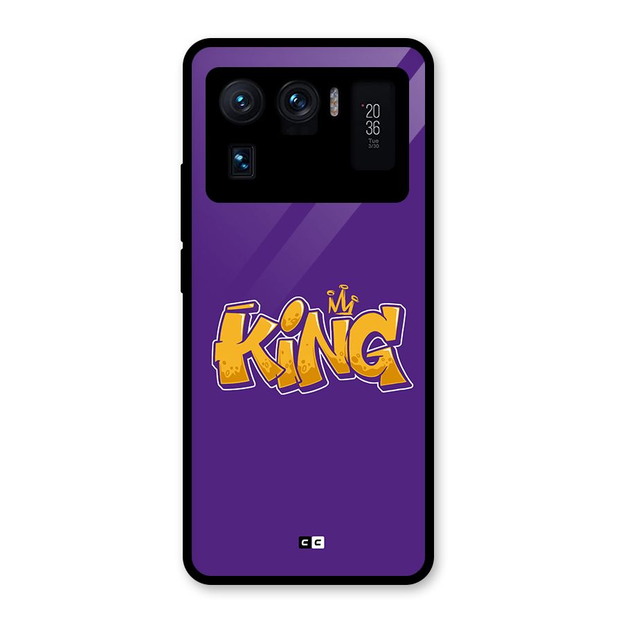 The Royal King Glass Back Case for Mi 11 Ultra
