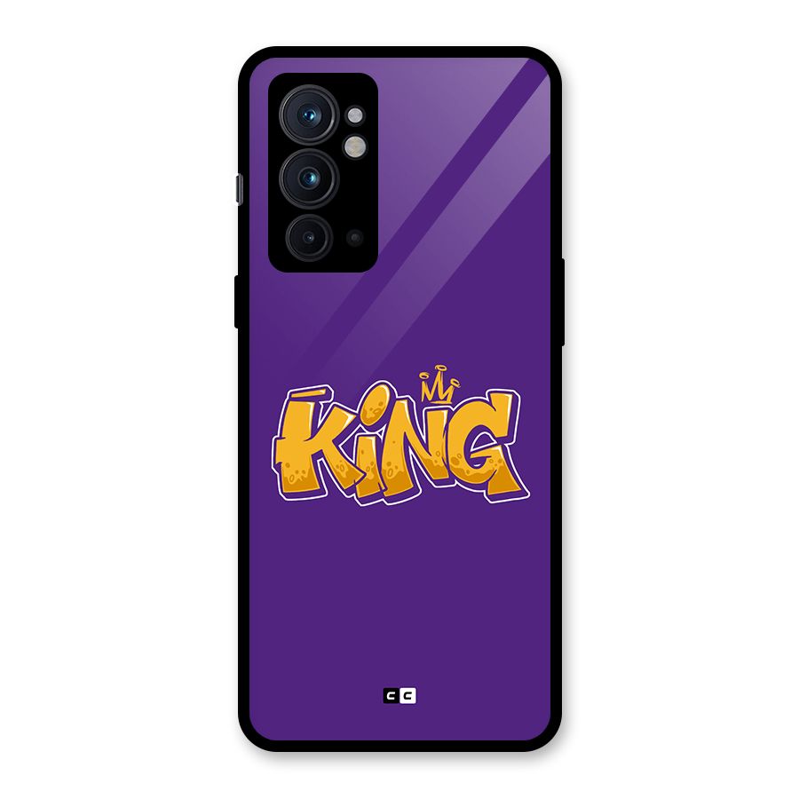The Royal King Glass Back Case for OnePlus 9RT 5G
