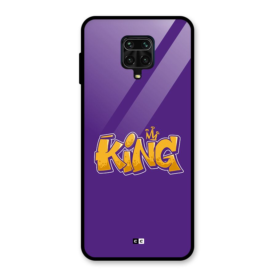 The Royal King Glass Back Case for Poco M2 Pro