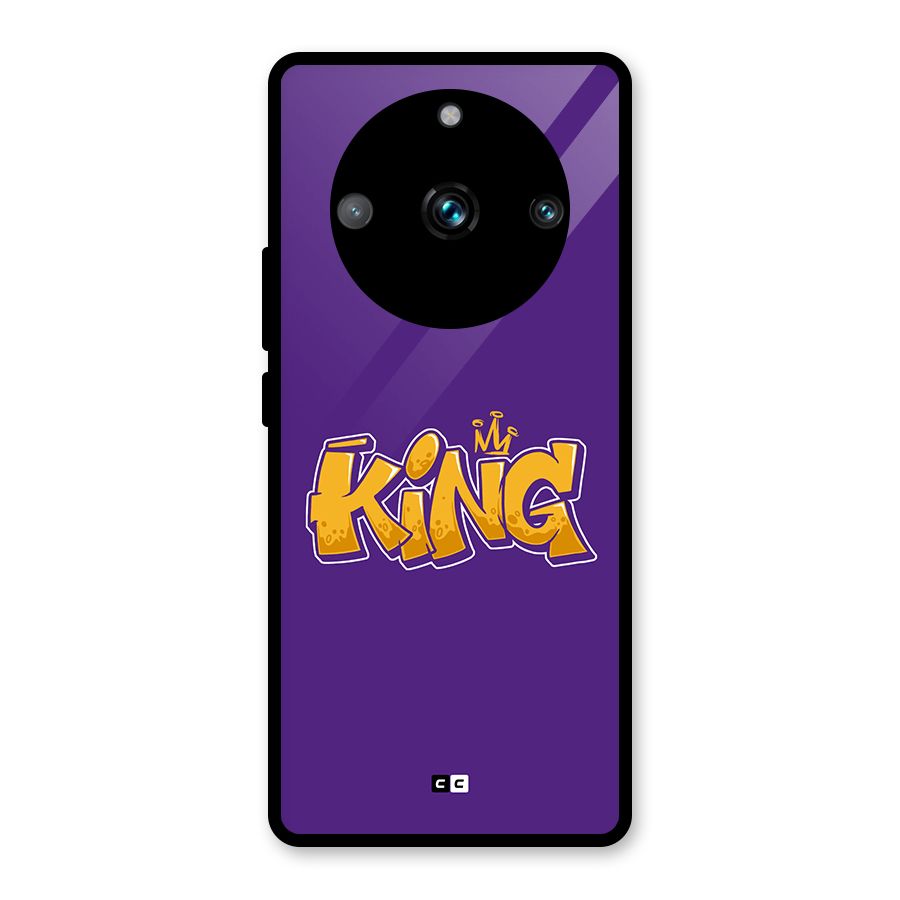 The Royal King Glass Back Case for Realme 11 Pro Plus