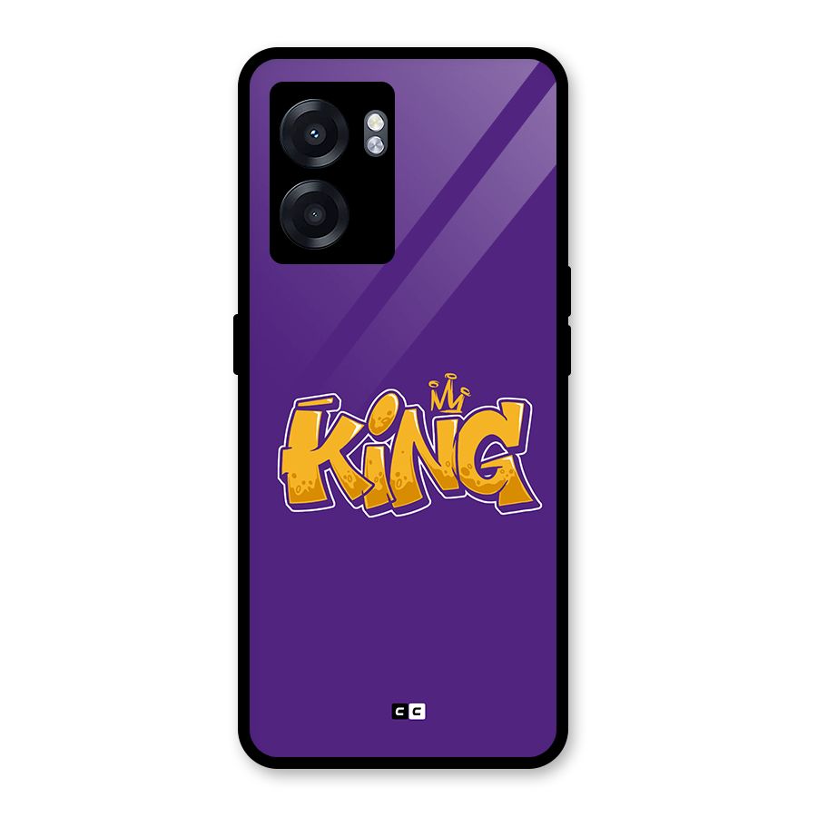 The Royal King Glass Back Case for Realme Narzo 50 5G