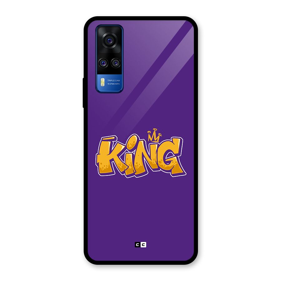 The Royal King Glass Back Case for Vivo Y31