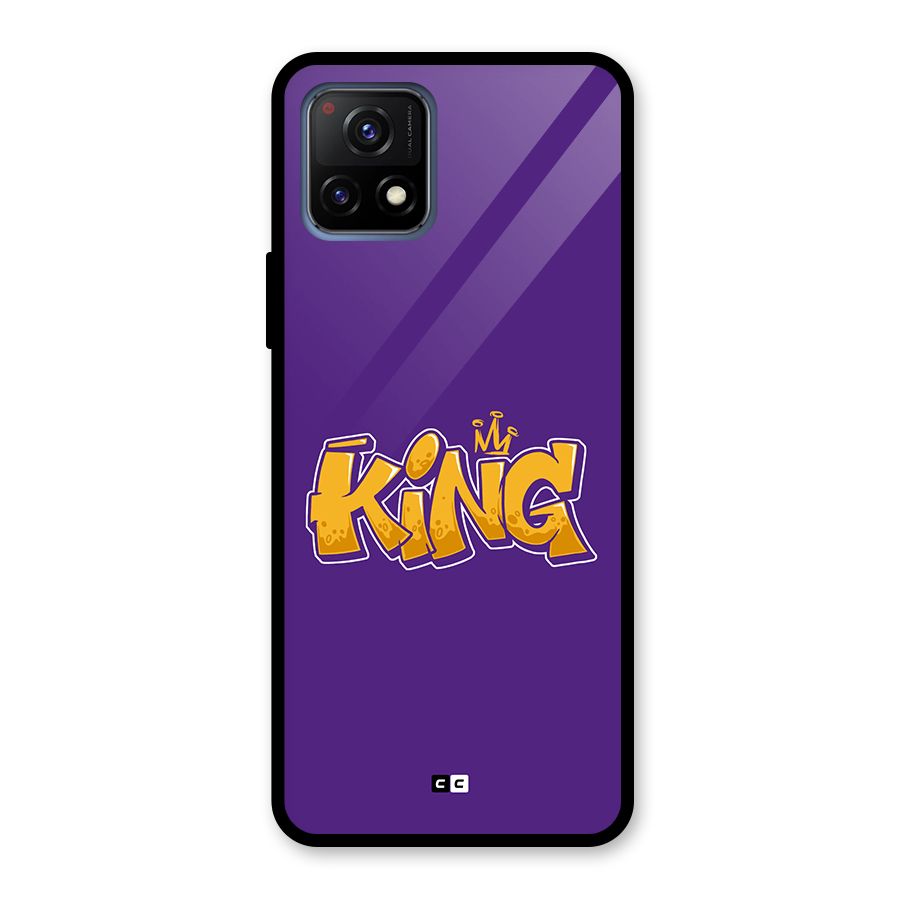 The Royal King Glass Back Case for Vivo Y72 5G