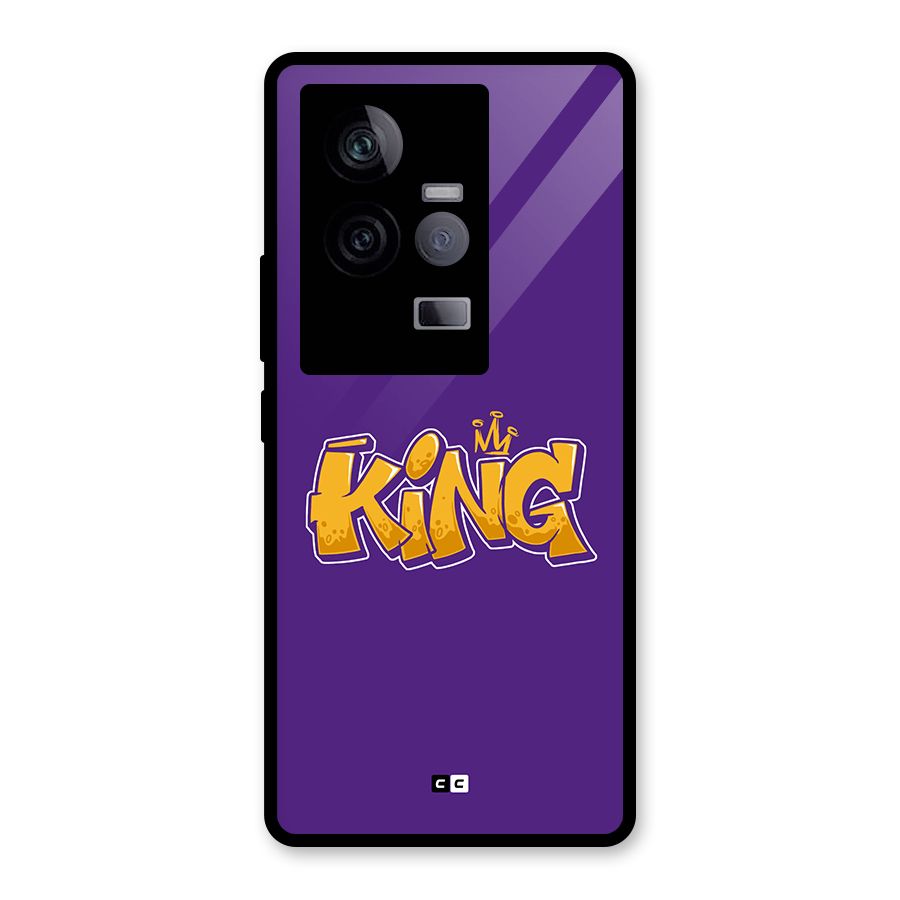 The Royal King Glass Back Case for Vivo iQOO 11 5G