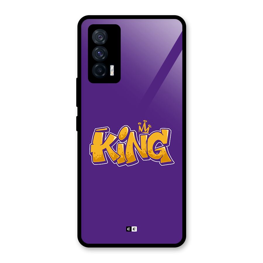 The Royal King Glass Back Case for Vivo iQOO 7 5G