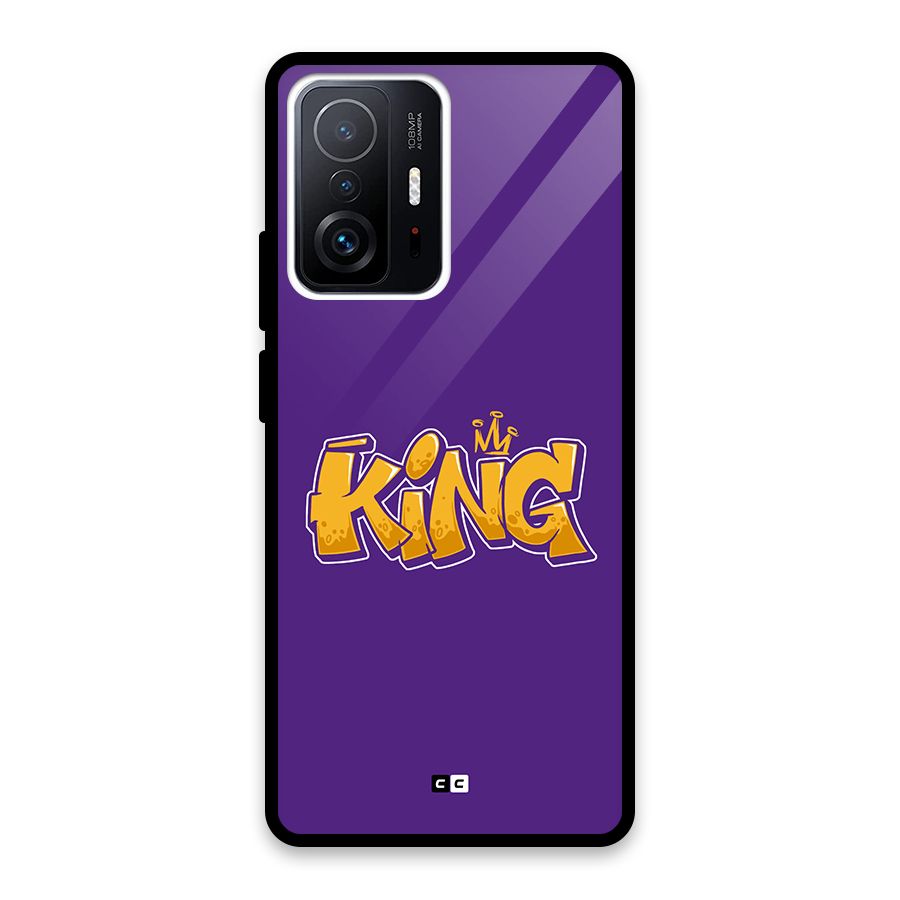 The Royal King Glass Back Case for Xiaomi 11T Pro