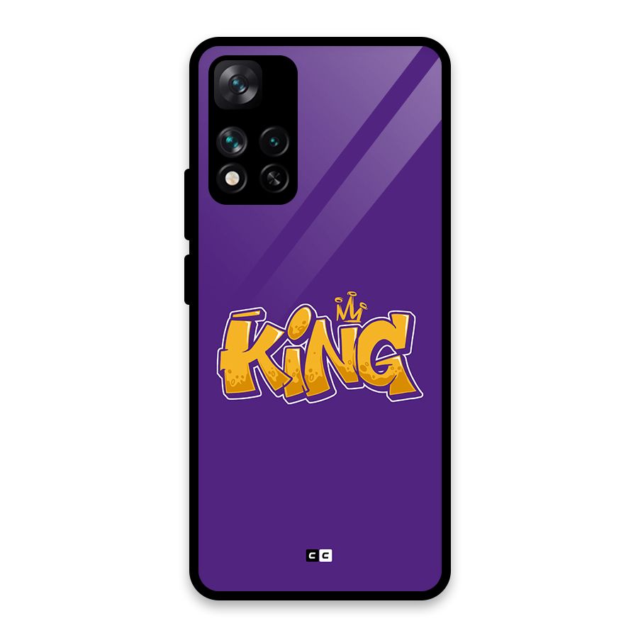 The Royal King Glass Back Case for Xiaomi 11i HyperCharge 5G