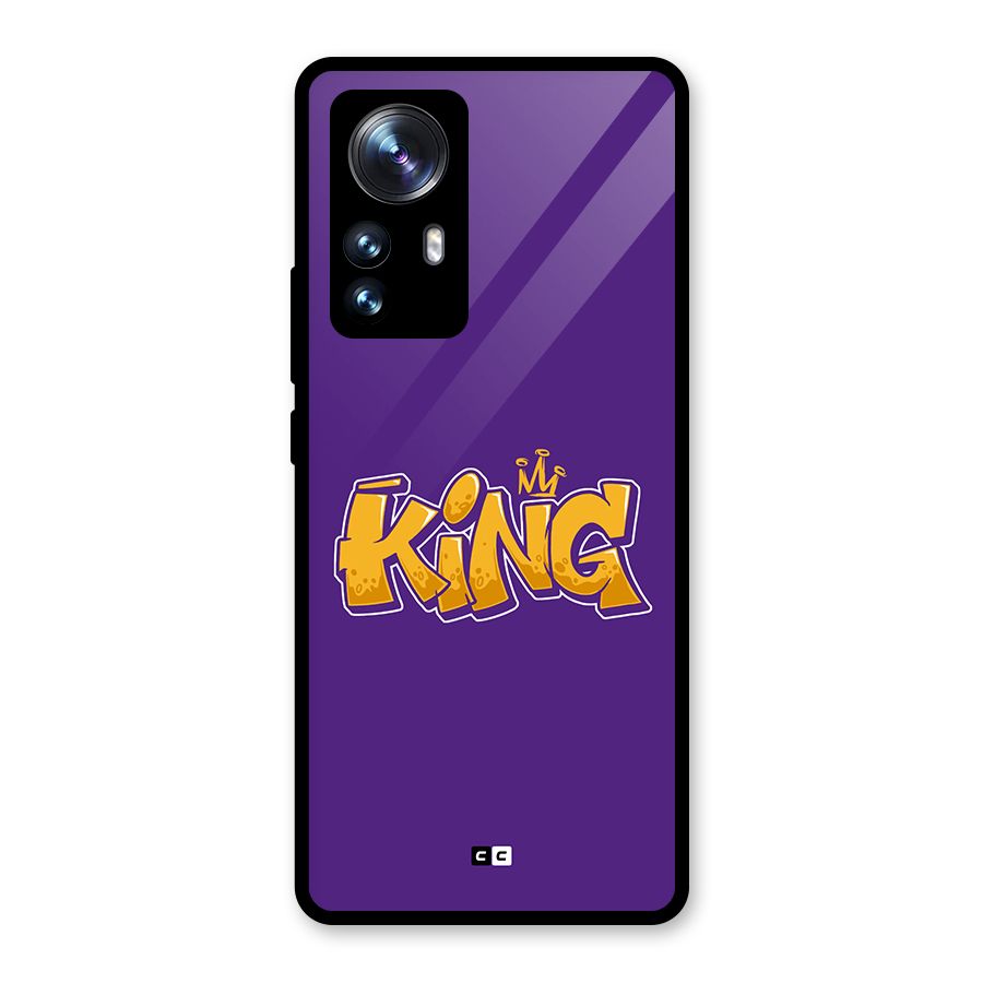 The Royal King Glass Back Case for Xiaomi 12 Pro