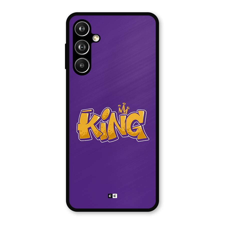 The Royal King Metal Back Case for Galaxy F54