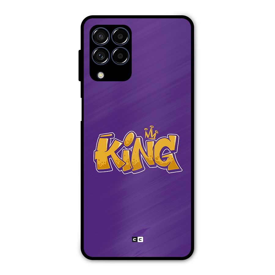 The Royal King Metal Back Case for Galaxy M53 5G