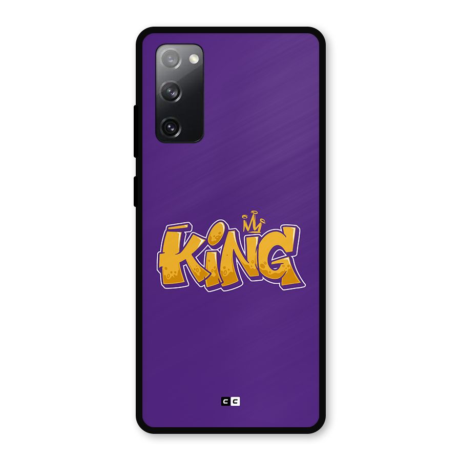 The Royal King Metal Back Case for Galaxy S20 FE 5G