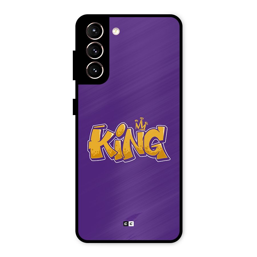 The Royal King Metal Back Case for Galaxy S21 5G