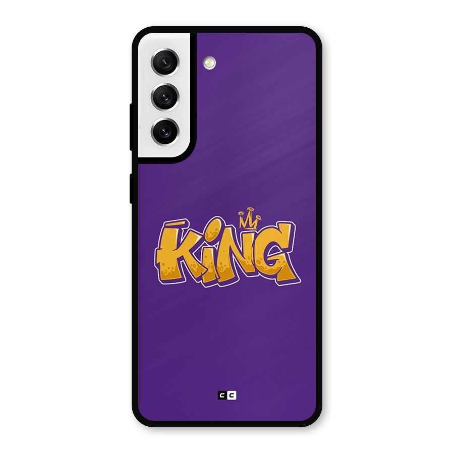The Royal King Metal Back Case for Galaxy S21 FE 5G