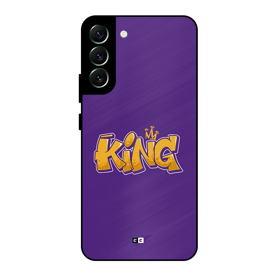 The Royal King Metal Back Case for Galaxy S22 Plus 5G