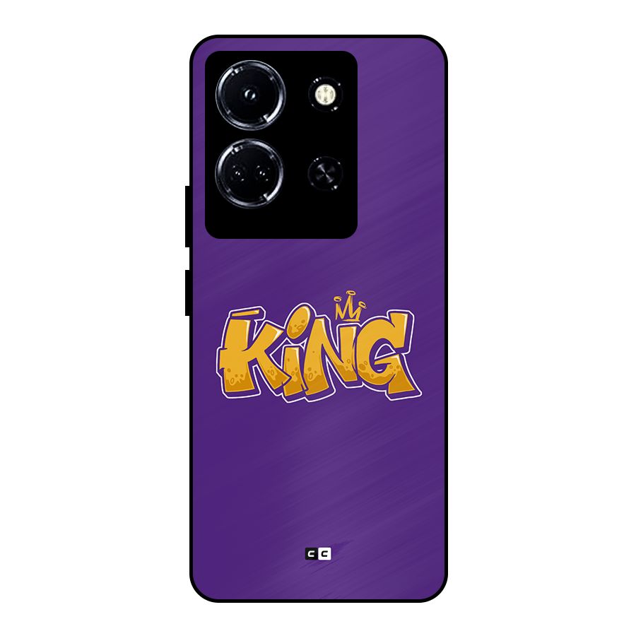 The Royal King Metal Back Case for Infinix Note 30 5G