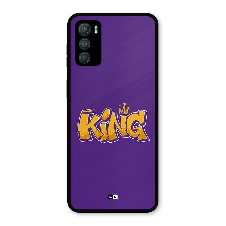 The Royal King Metal Back Case for Moto G42
