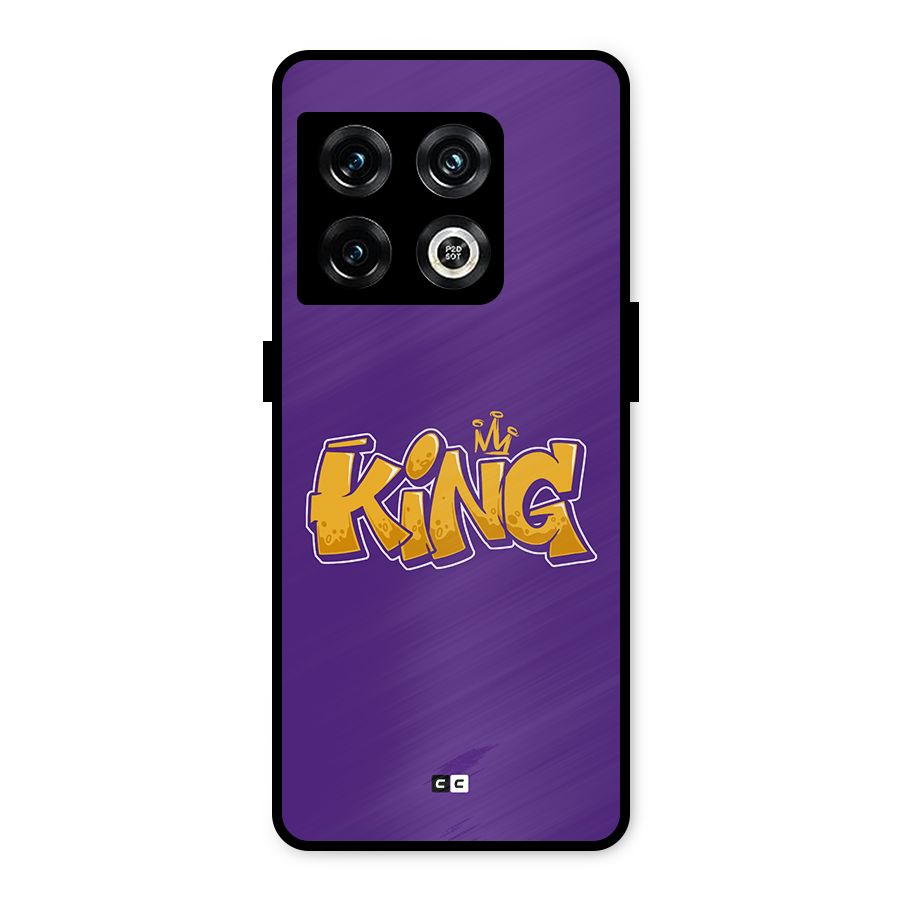 The Royal King Metal Back Case for OnePlus 10 Pro 5G