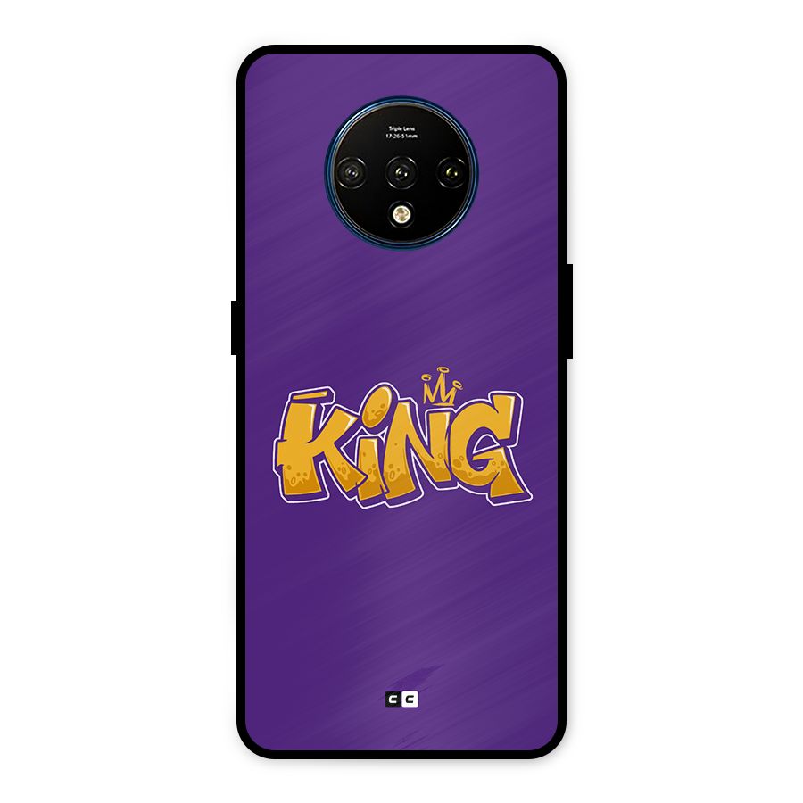 The Royal King Metal Back Case for OnePlus 7T