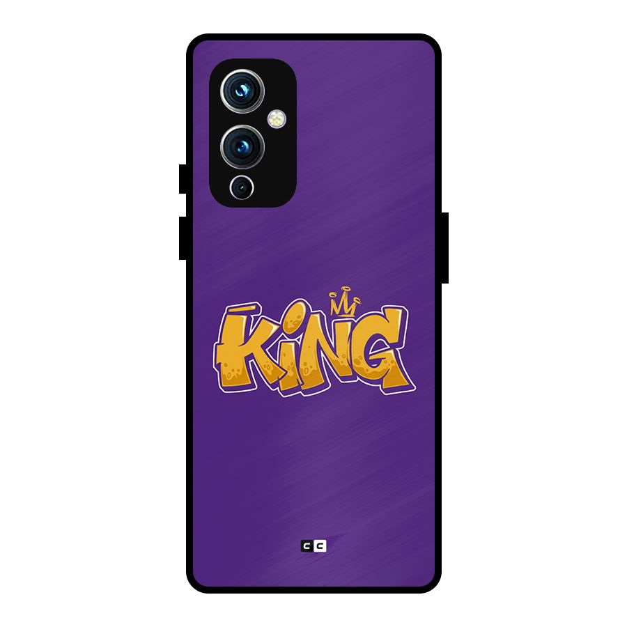 The Royal King Metal Back Case for OnePlus 9