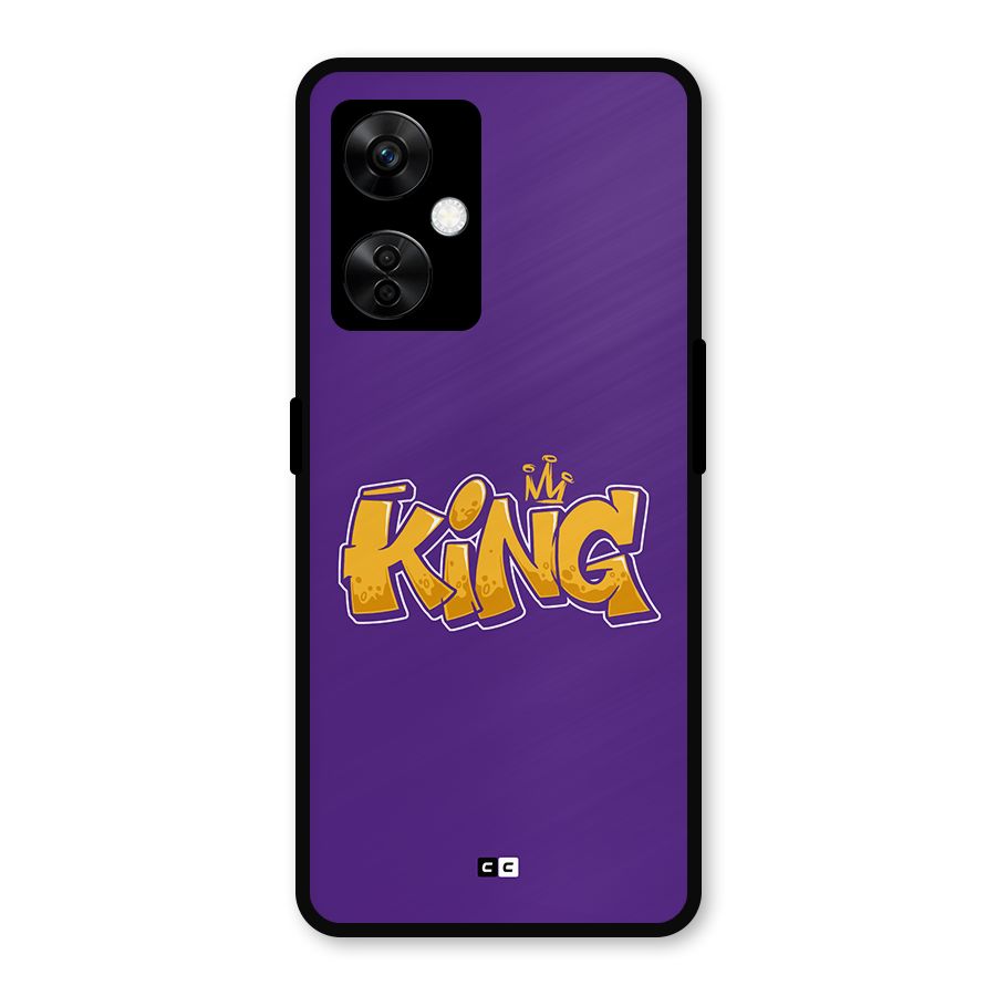 The Royal King Metal Back Case for OnePlus Nord CE 3 Lite