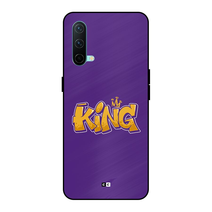 The Royal King Metal Back Case for OnePlus Nord CE 5G