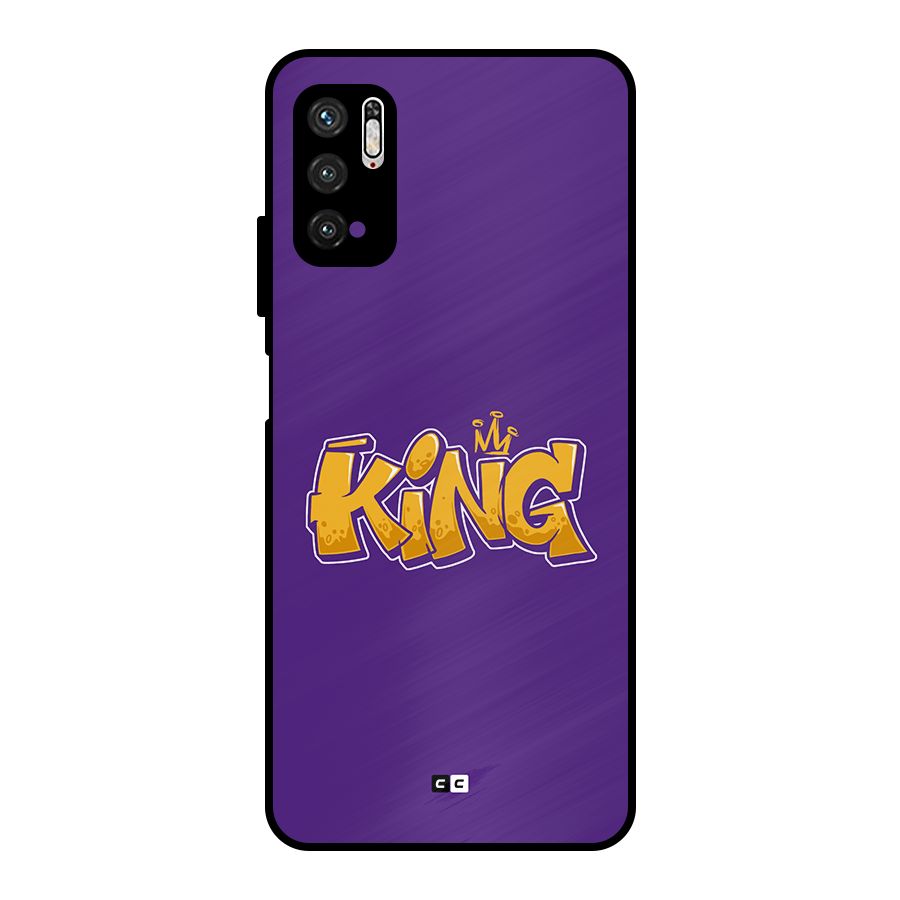 The Royal King Metal Back Case for Poco M3 Pro 5G