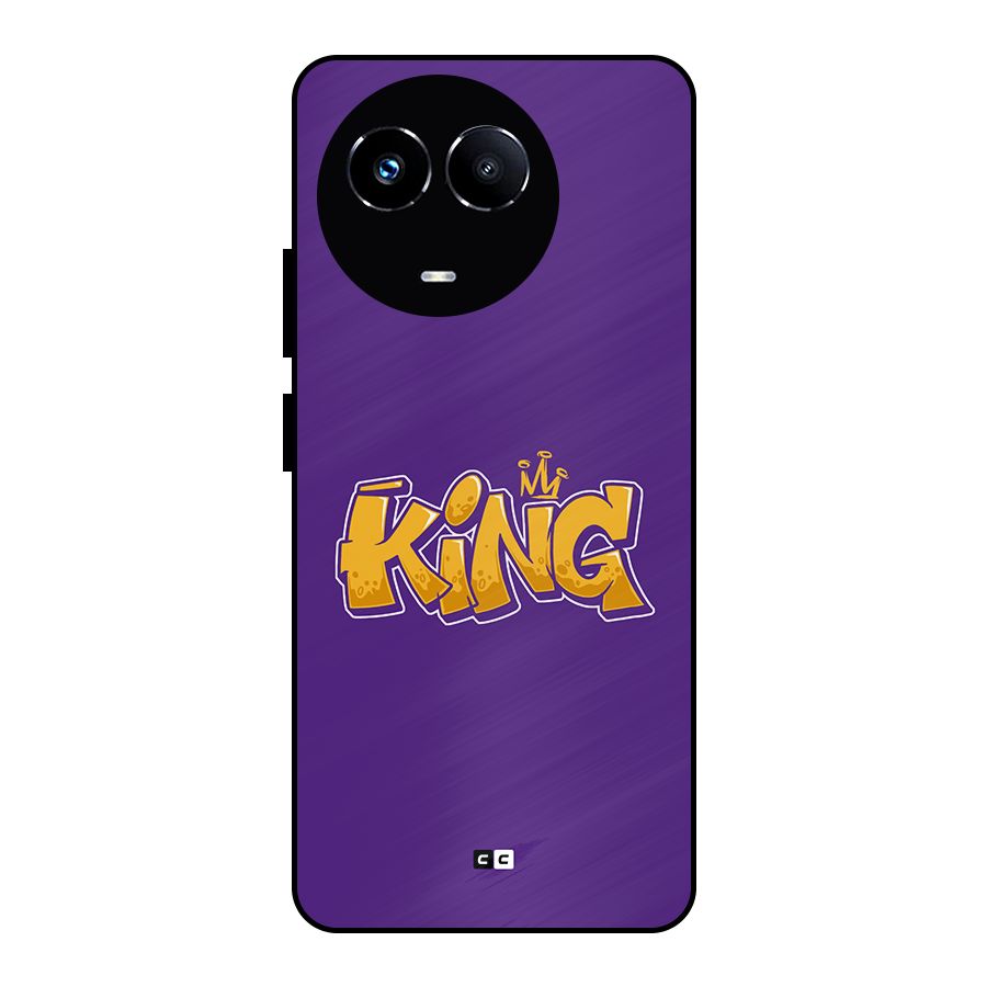 The Royal King Metal Back Case for Realme 11 5G