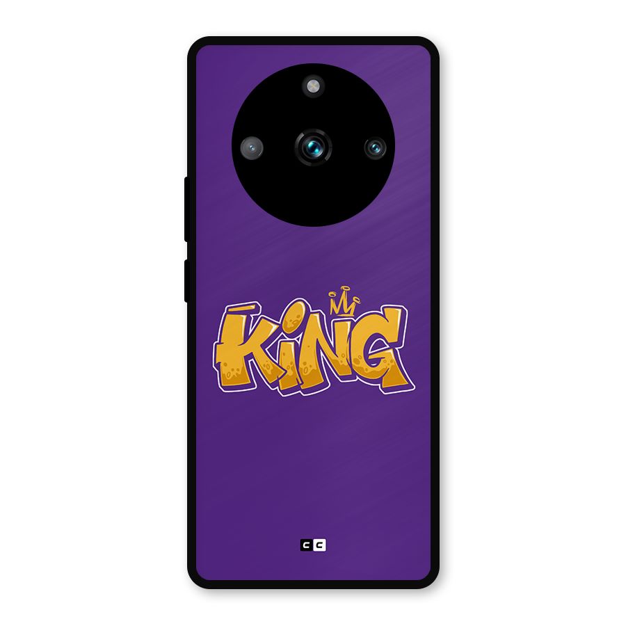 The Royal King Metal Back Case for Realme 11 Pro Plus