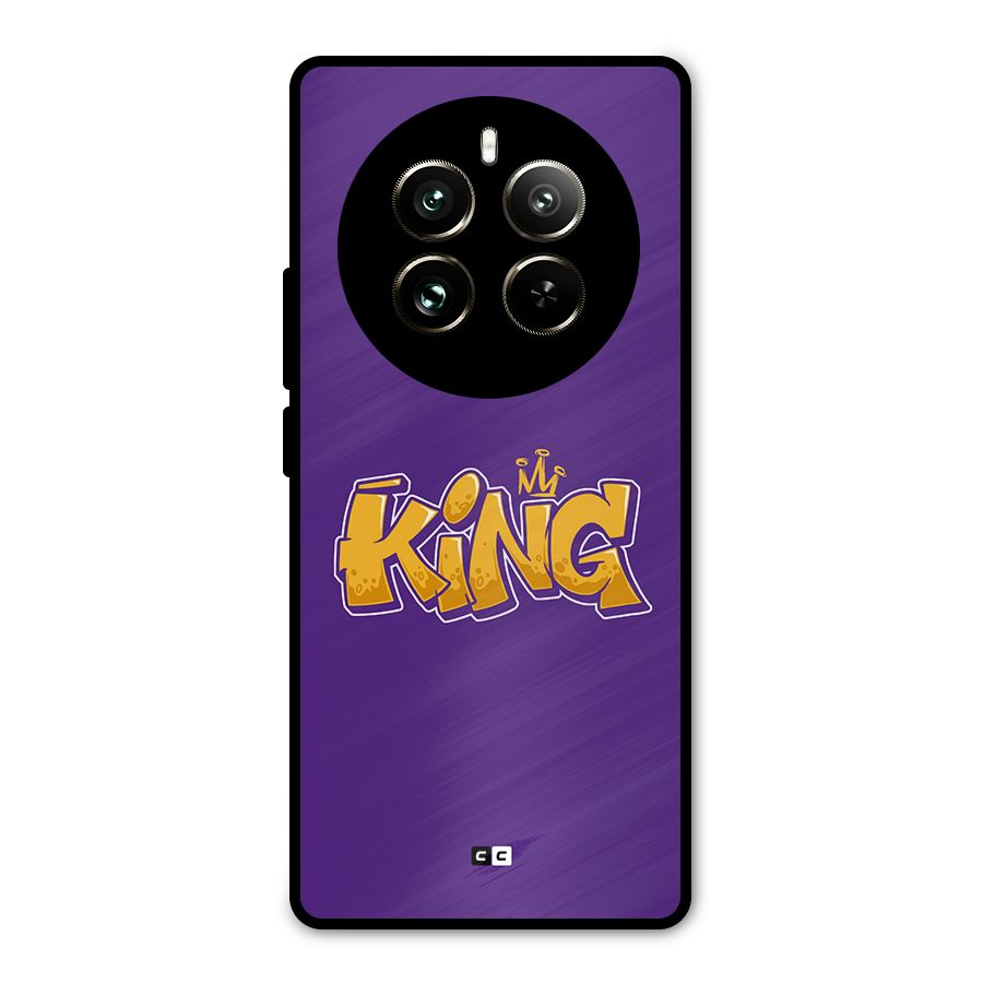 The Royal King Metal Back Case for Realme 12 Pro