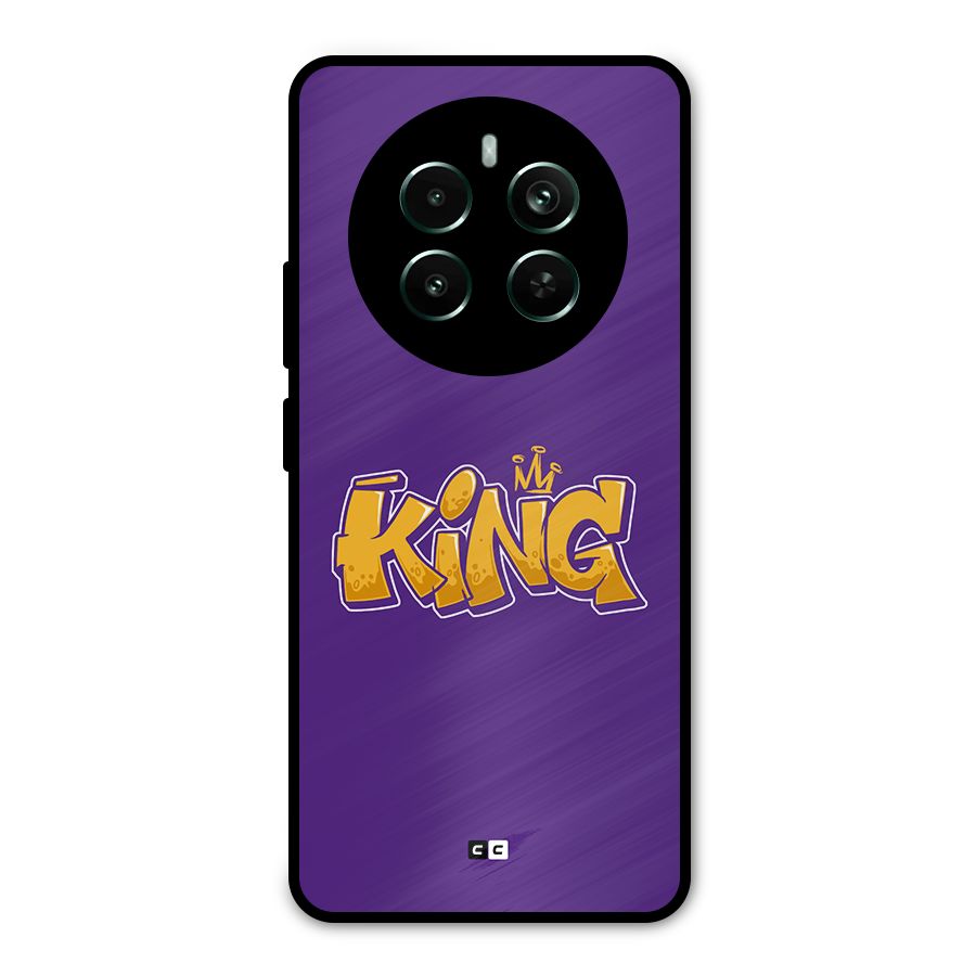 The Royal King Metal Back Case for Realme 12 Pro Plus