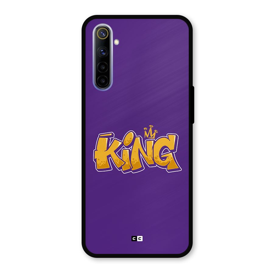 The Royal King Metal Back Case for Realme 6