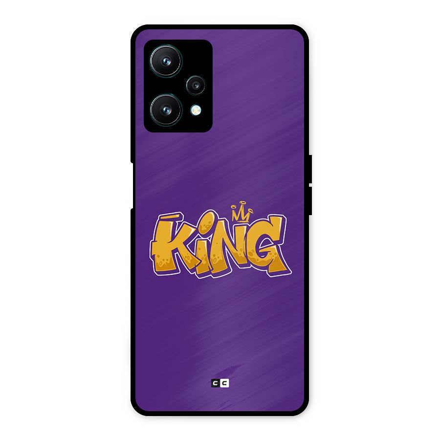 The Royal King Metal Back Case for Realme 9 Pro 5G