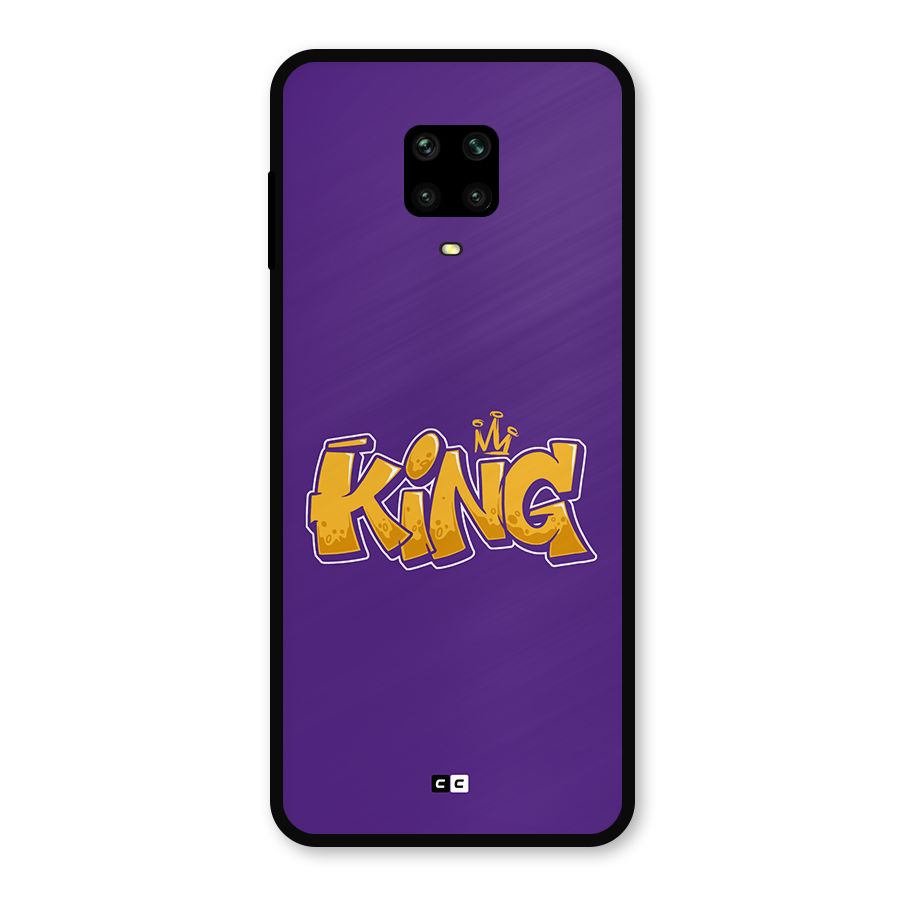 The Royal King Metal Back Case for Redmi Note 10 Lite