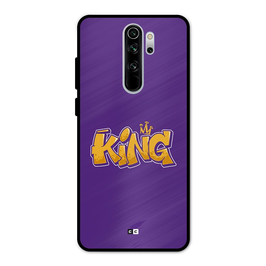 The Royal King Metal Back Case for Redmi Note 8 Pro