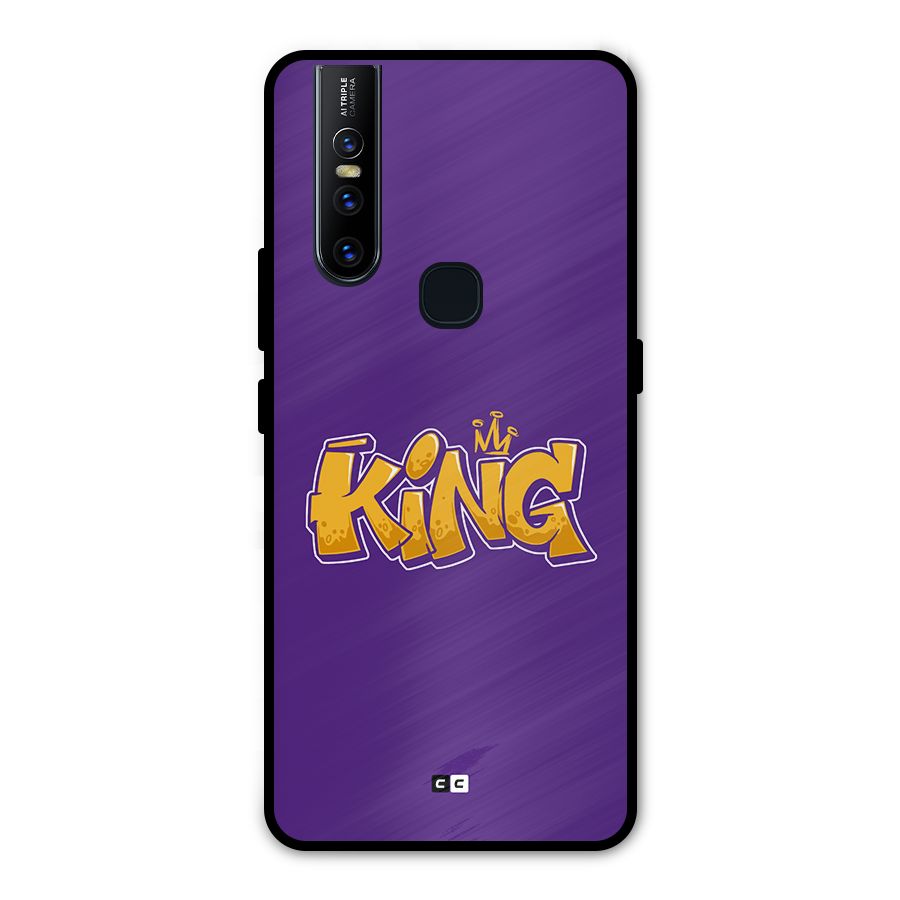 The Royal King Metal Back Case for Vivo V15
