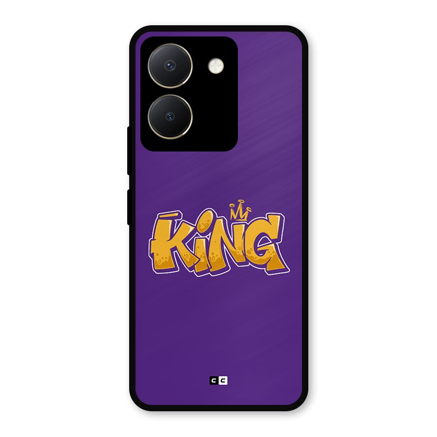 The Royal King Metal Back Case for Vivo Y36