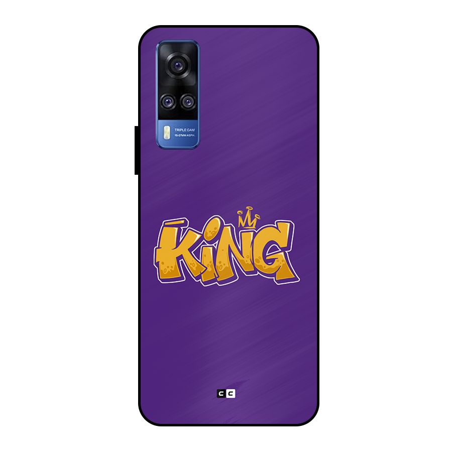 The Royal King Metal Back Case for Vivo Y51