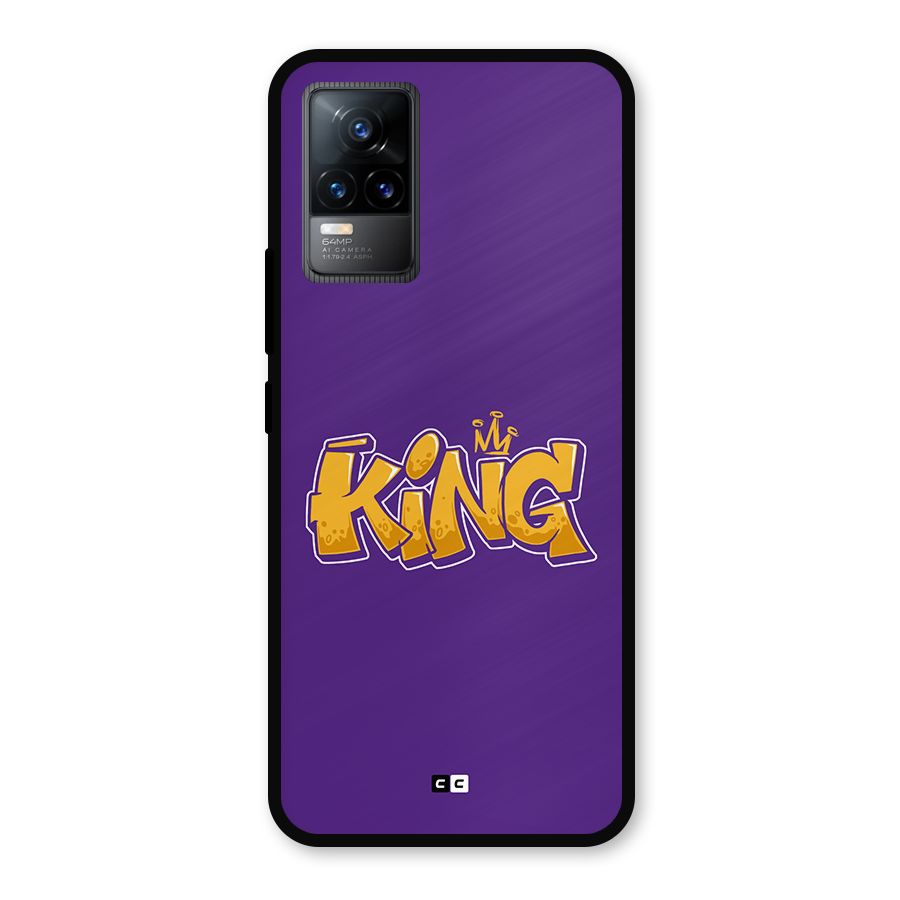 The Royal King Metal Back Case for Vivo Y73