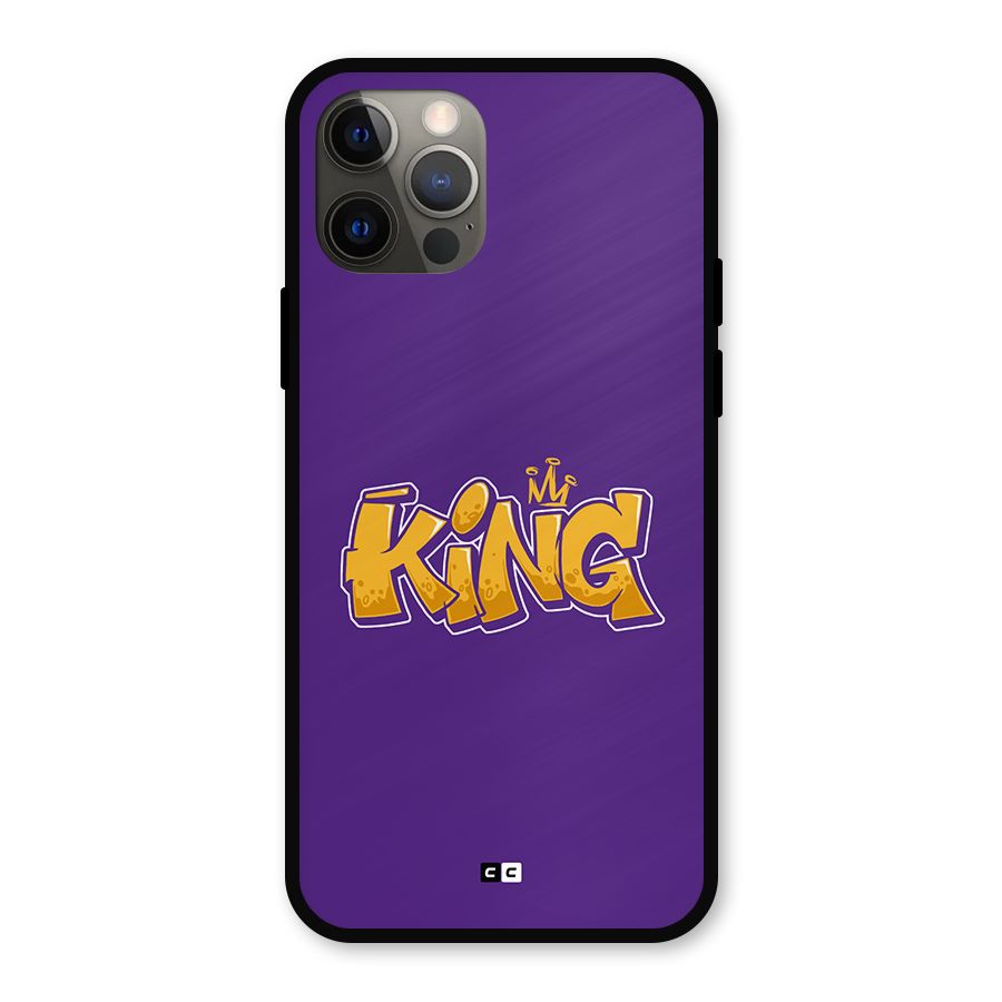 The Royal King Metal Back Case for iPhone 12 Pro
