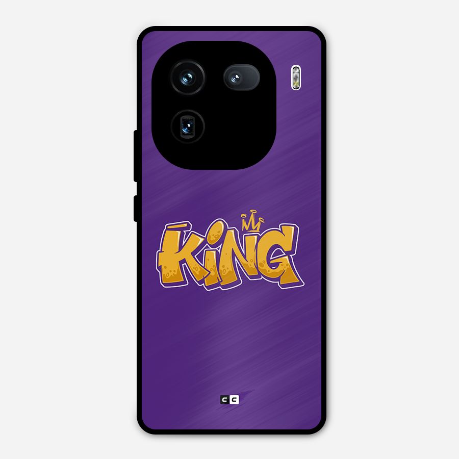 The Royal King Metal Back Case for iQOO 12