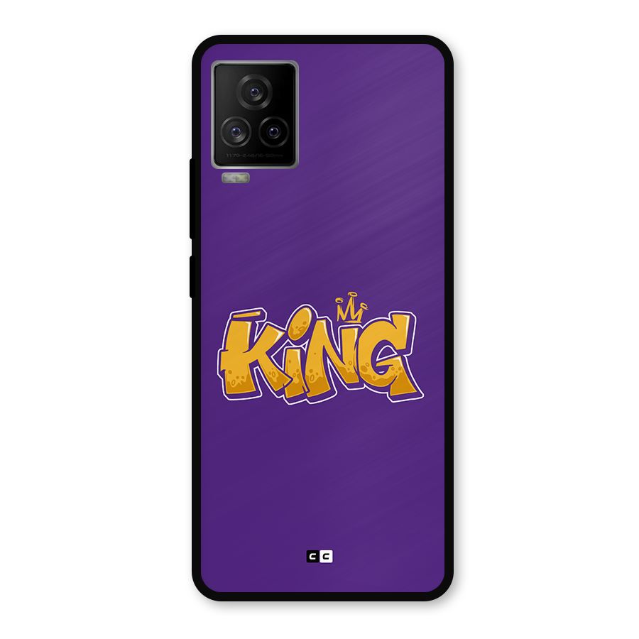 The Royal King Metal Back Case for iQOO 7 Legend 5G