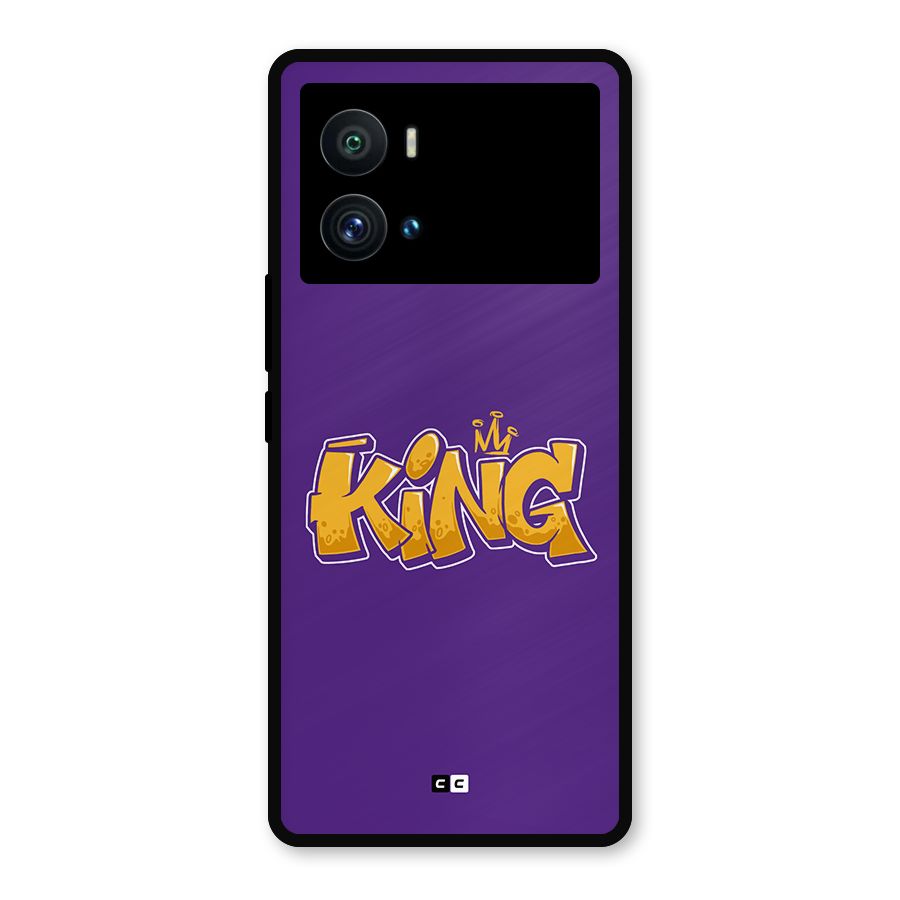 The Royal King Metal Back Case for iQOO 9 Pro