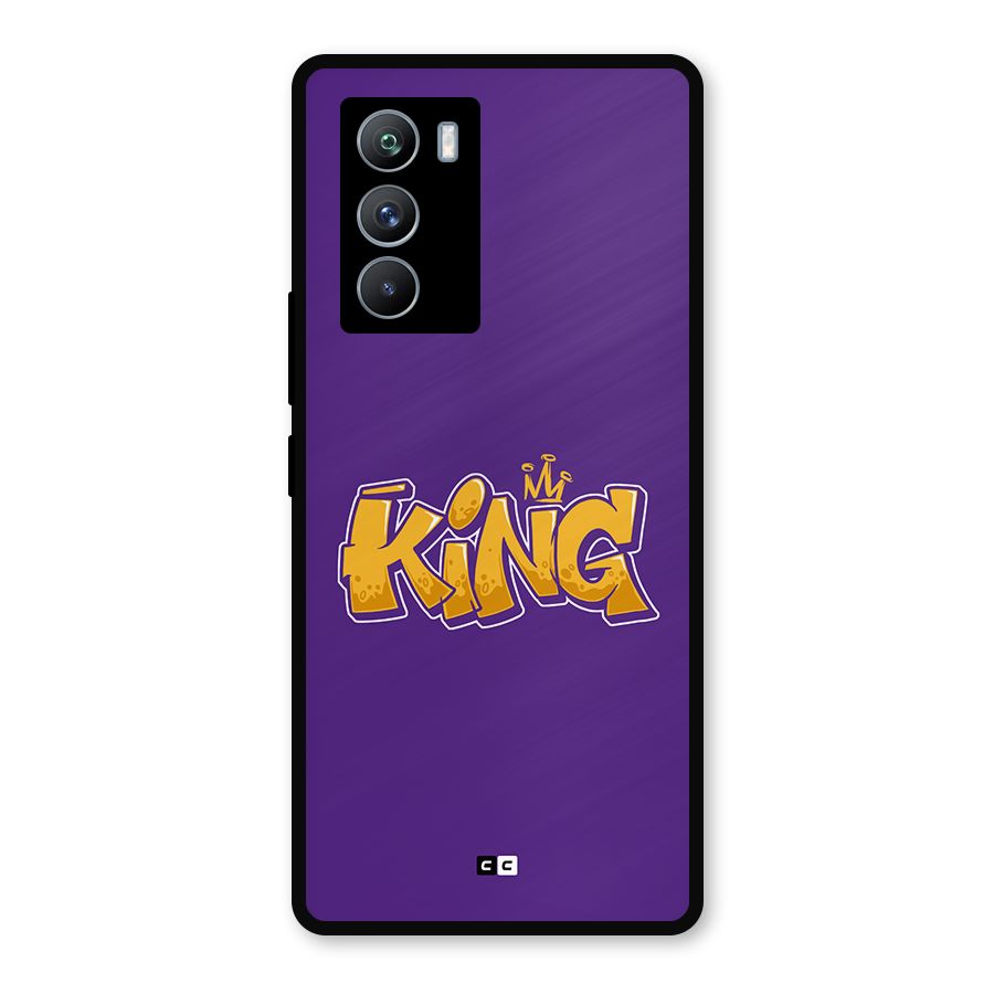 The Royal King Metal Back Case for iQOO 9 SE