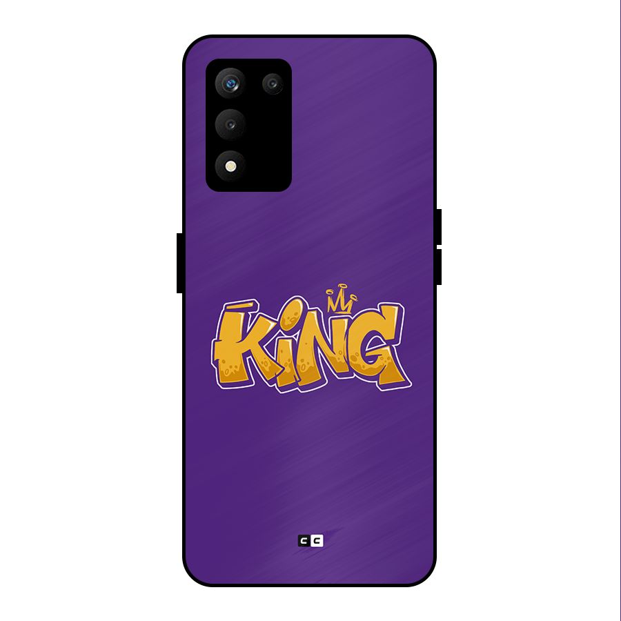 The Royal King Metal Back Case for realme 9 5G SE