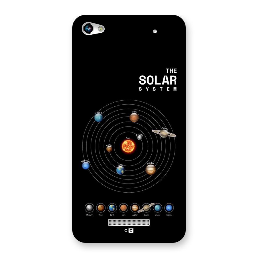 The Solar System Back Case for Canvas Hue 2 A316