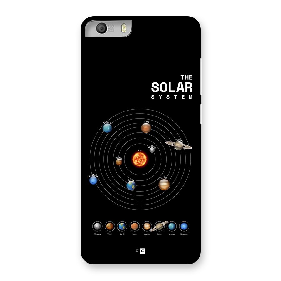 The Solar System Back Case for Canvas Knight 2